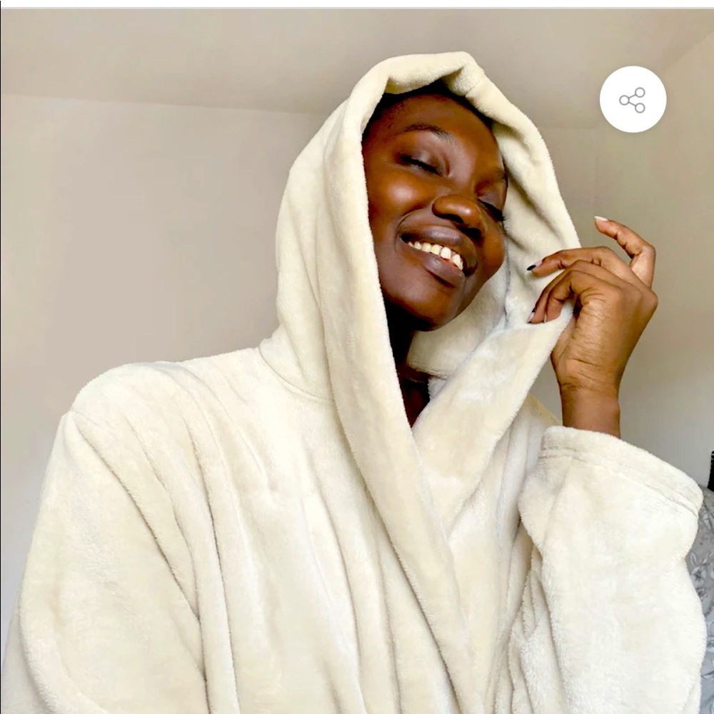 Luxurious summer and rose robe